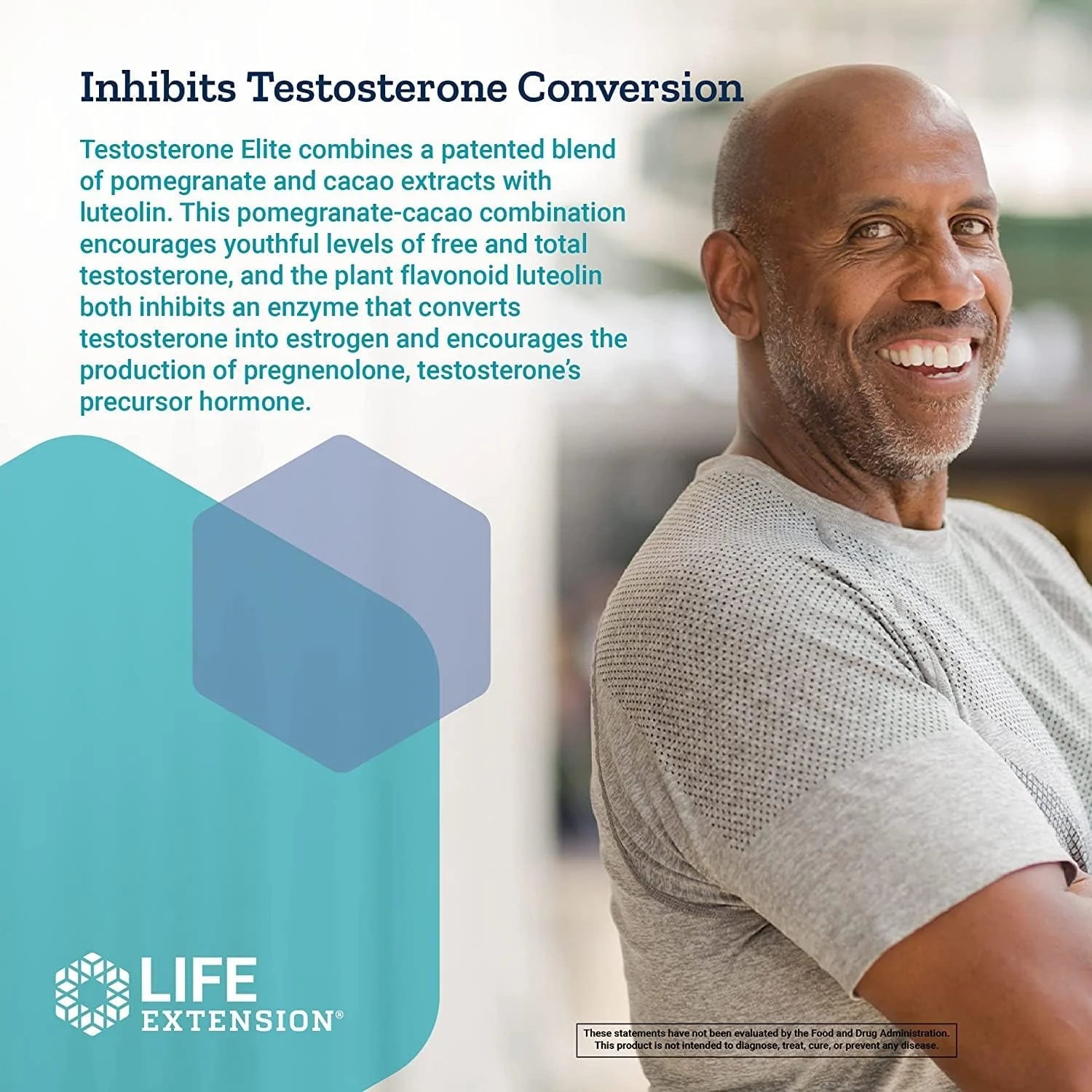 Testosterone Elite، لدعم إنتاج التستوستيرون مع Luteolin و التمر