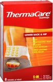 ThermaCare Small-Medium Back Therapy HeatWraps - 2 Count (Pack of 3)