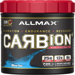 ALLMAX, CARBION+™ With Electrolytes, Blue Ice, 25.6 oz (725 g)