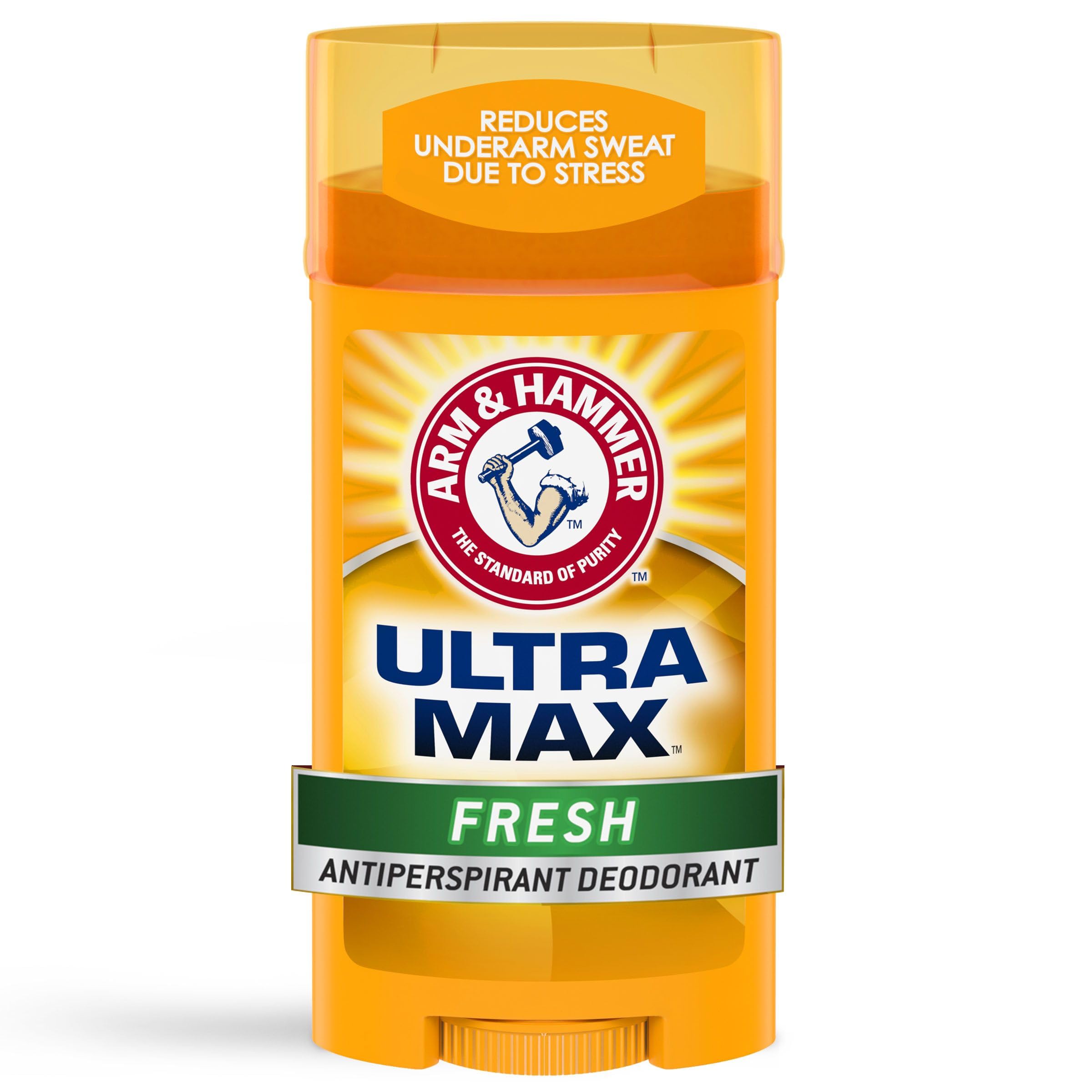 ARM & HAMMER Ultramax Invisible Solid Fresh Antiperspirant Deodorant For Men - 2.6 oz