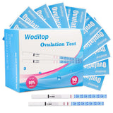 50 Pack Ovulation Predictor Test Strips - Fast Home Fertility Self-Checking Kit
