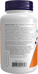 NOW Foods L-Tyrosine 500 mg - 120 Capsules