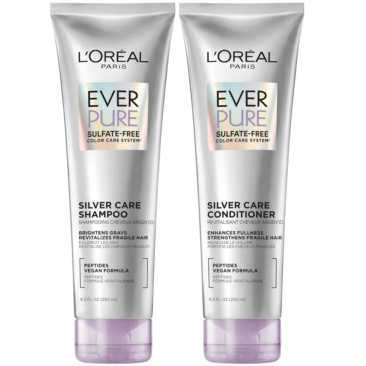 L'Oreal Paris EverPure Silver Care Shampoo and Conditioner Set - 1 Kit