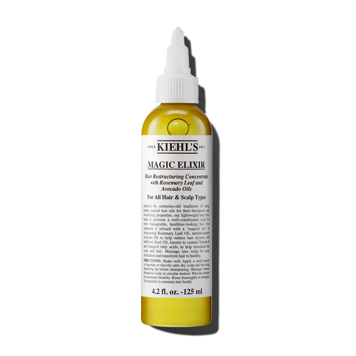 Kiehl's Magic Elixir Hair Concentrate - Repair & Shine (125ml)