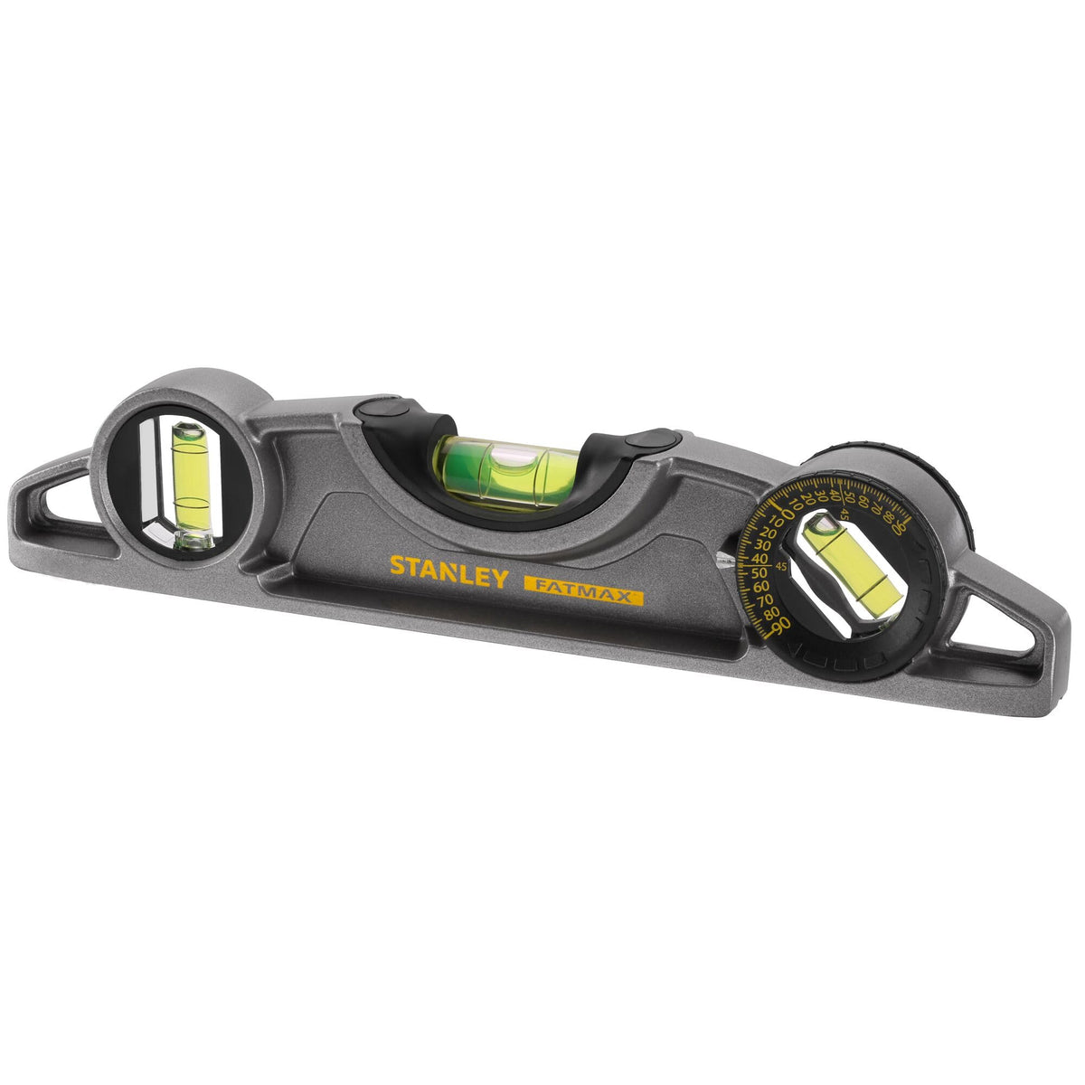 STANLEY FATMAX Pro Torpedo Magnetic Level - 250mm for Accurate Measuring