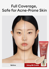 Missha, M Perfect Cover B.B Cream, SPF 42 PA+++, No. 23 Natural Beige, 1.7 oz (50 ml)