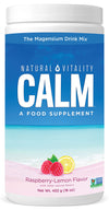 Natural Vitality Natural Calm RLS Restless Legs Supplement – Raspberry Lemon, 453g