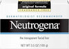 NEUTROGENA Original Formula Facial Bar, Fragrance Free - 3.5 oz Gentle Face Wash for Sensitive Skin