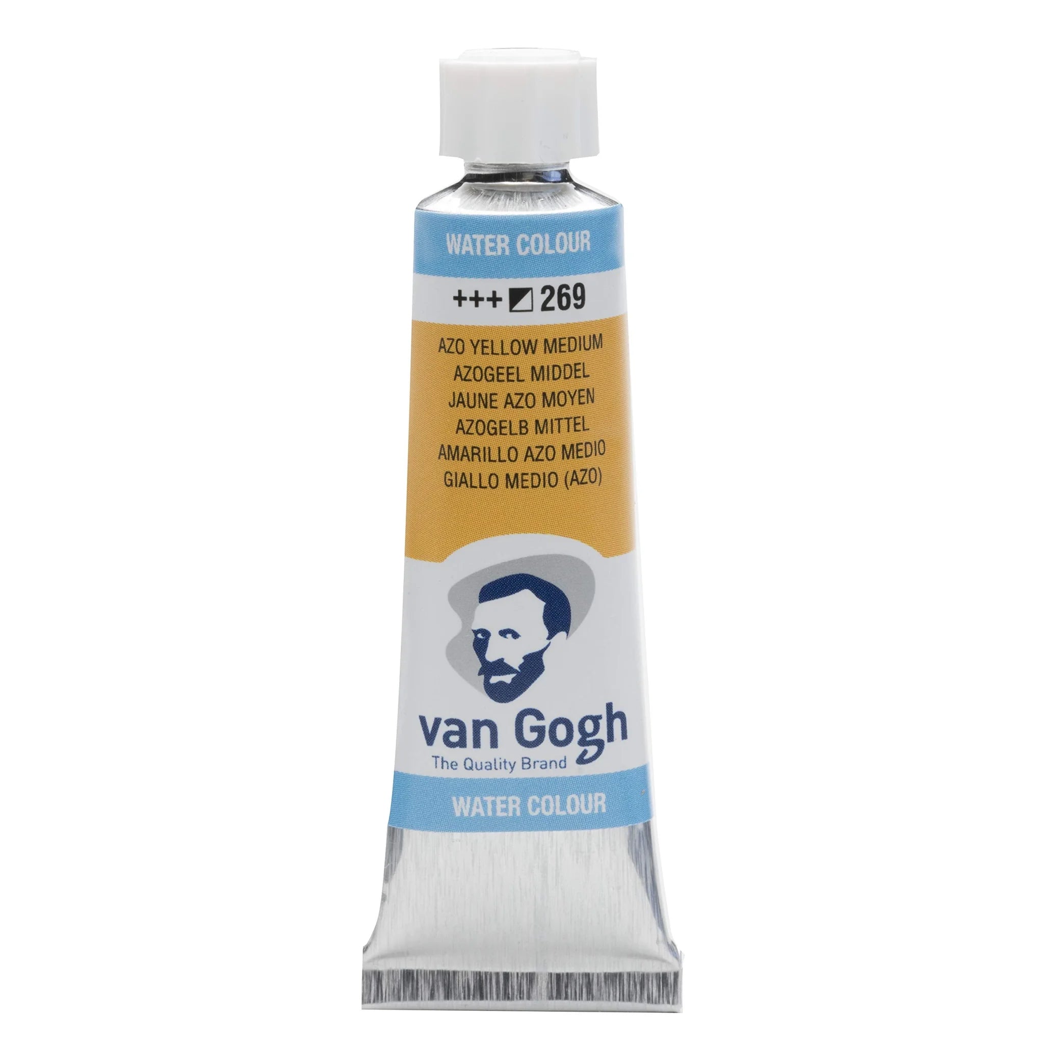 Van Gogh Watercolor Paint - Azo Yellow Medium (10ml)