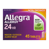 Allegra Adult Non-Drowsy Antihistamine Tablets - 45 Count 180mg
