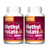 Jarrow Formulas Methyl Folate (5-MTHF) - 2 Packs -  Supports Cognitive & Heart Health
