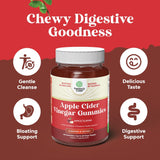 Apple cider vinegar gummies with B12 for metabolism and energy.