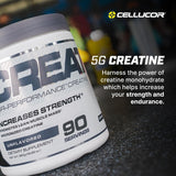 Cellucor Cor-Performance Creatine Monohydrate Powder - Micronized, Vegan, 90 Servings (306g)