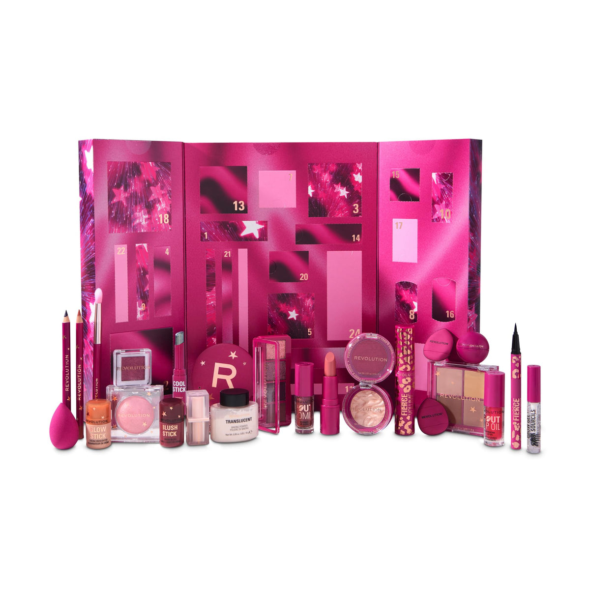 Revolution Beauty Makeup Advent Calendar 2025 - 24 Vegan & Cruelty-Free Products