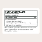 THORNE Curcumin Phytosome 1000 mg (Meriva) - Clinically Studied, High Absorption - Supports Healthy Inflammatory Response in Joints, Muscles, GI...
