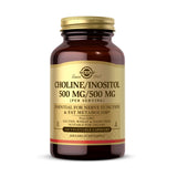 Solgar Choline/Inositol 500 Mg - 100 Vegetable Capsules | Brain & Nervous System Support