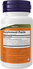 مكملات NOW Foods، Probiotic-10™، 100 Billion، مع 10 سلالات بروبيوتيك، خالية من منتجات الألبان والصويا والغلوتين، تم التحقق من السلالة، 30 كبسولة نباتية 