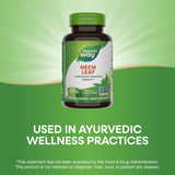 Nature's Way Herbal Neem Leaf, Traditional Intestinal Support*, Used in Ayurveda, 950 mg per 2-Capsule Serving, Non-GMO Project Verified, Vegan, 100 Capsules (Packaging May Vary)