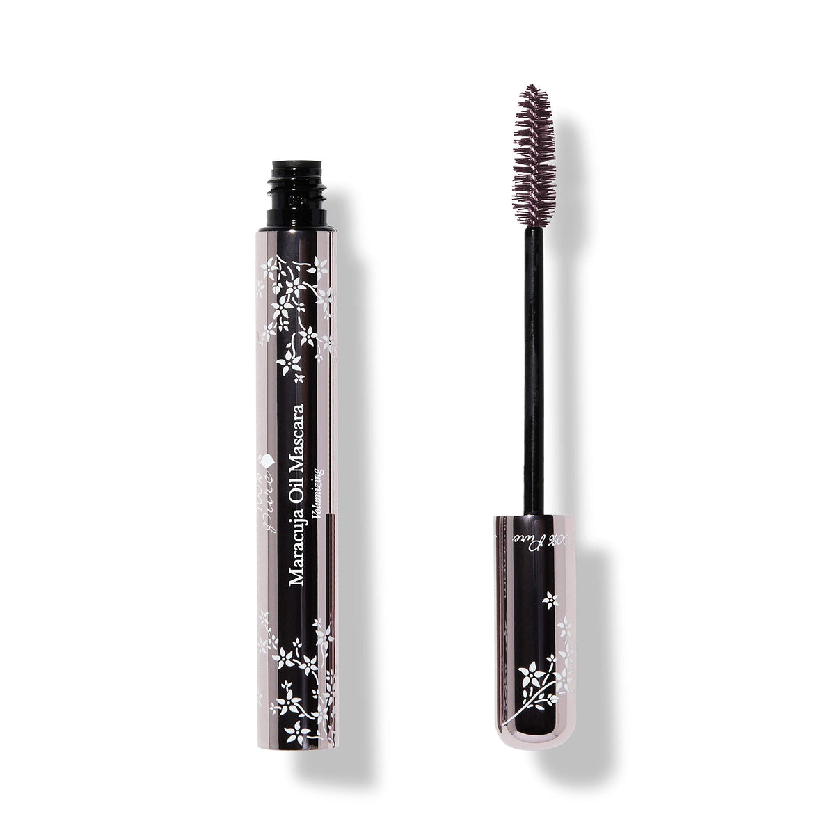 100% PURE Maracuja Oil Mascara for Voluminous, Lengthening Lashes - Blackberry (0.35 oz)