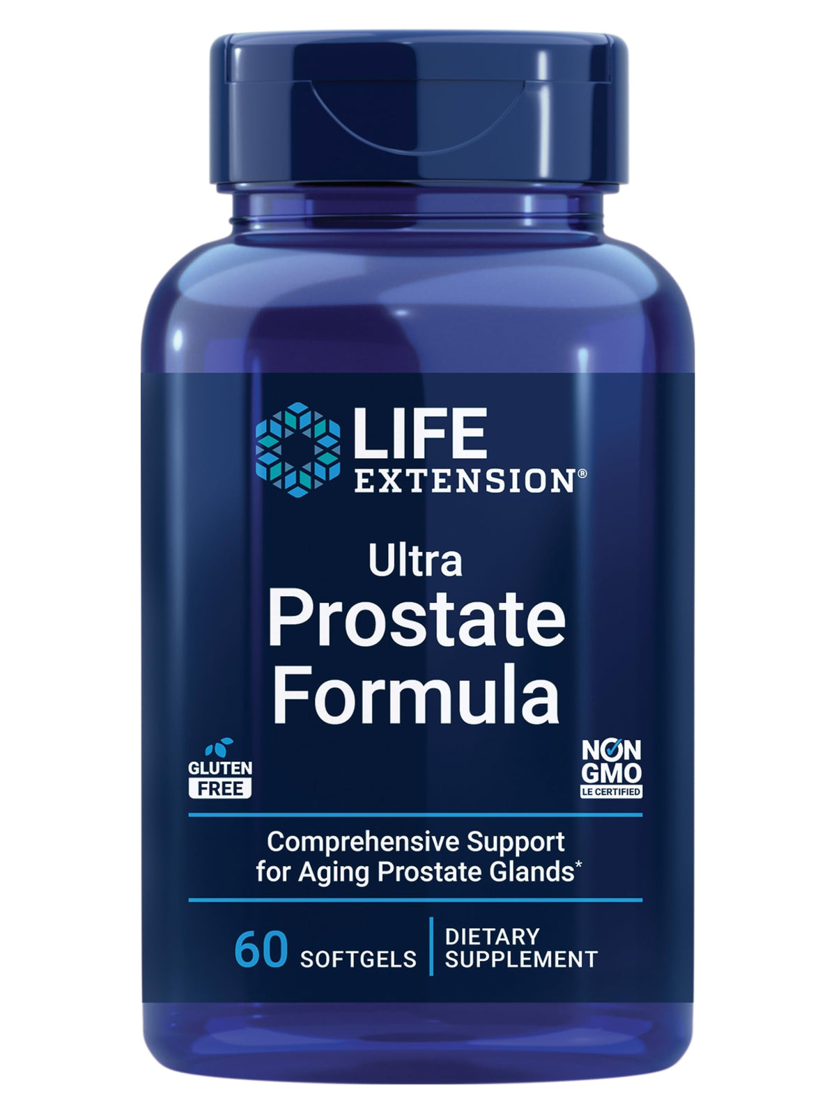 Life Extension Ultra Prostate Formula - 60 Softgels for Men's Health