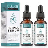 ELBBUB Retinol Serum - Anti Aging Retinol with Hyaluronic Acid & Vitamin E (2 Pack)