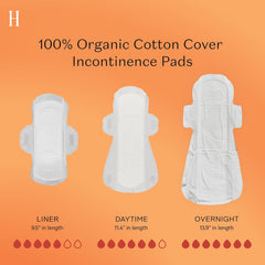 The Honey Pot Company - Herbal Pads for Women - Organic Incontinence Overnight w/Wings - Infused w/Essential Oils for Cooling Effect - Postpartum Essentials - Feminine Care - FSA & HSA - 16 ct