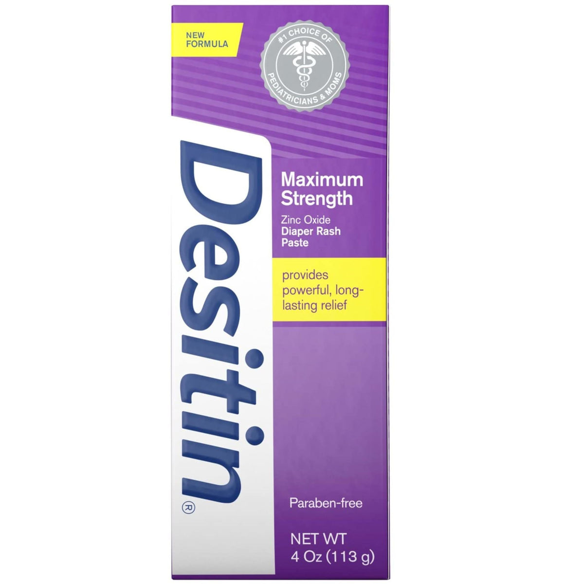 Desitin Rapid Relief Creamy Diaper Rash Ointment 2Oz DESITIN Maximum ...