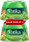 Vatika Naturals Nourish & Protect Styling Hair Cream (2 x 140ml) - Olive, Henna & Almond for Normal Hair