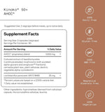 Quality of Life AHCC 50+ Featuring AHCC and Lac-Shield for Immune Support