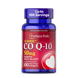 Puritan's Pride CoQ10 50mg Softgels - 100 Count for Heart & Energy
