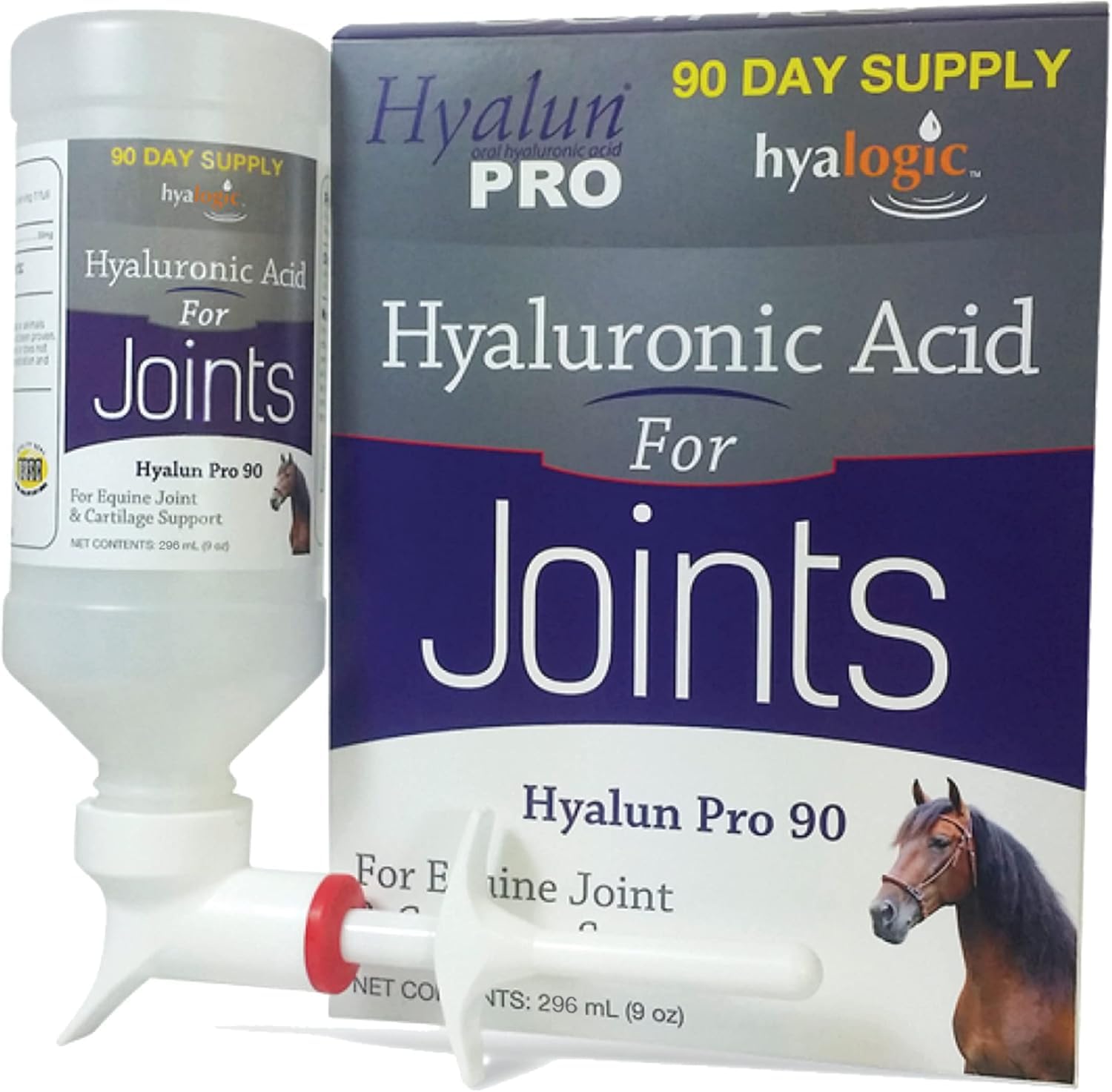 Hyalogic Hyaluronic Acid Equine Joint Supplement - Oral Syringe