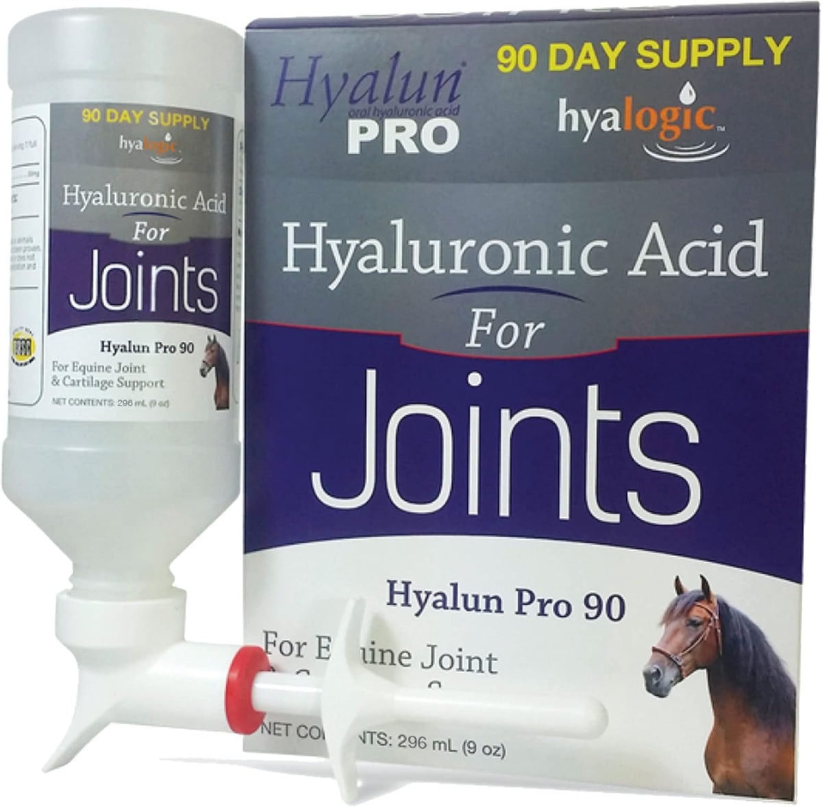 Hyalogic Hyaluronic Acid Equine Joint Supplement - Oral Syringe