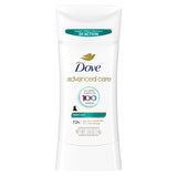 Dove Advanced Care Invisible Antiperspirant Deodorant Stick - No White Marks, Sheer Cool, 2.6 oz