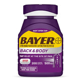 Bayer Back & Body Extra Strength Aspirin 500mg