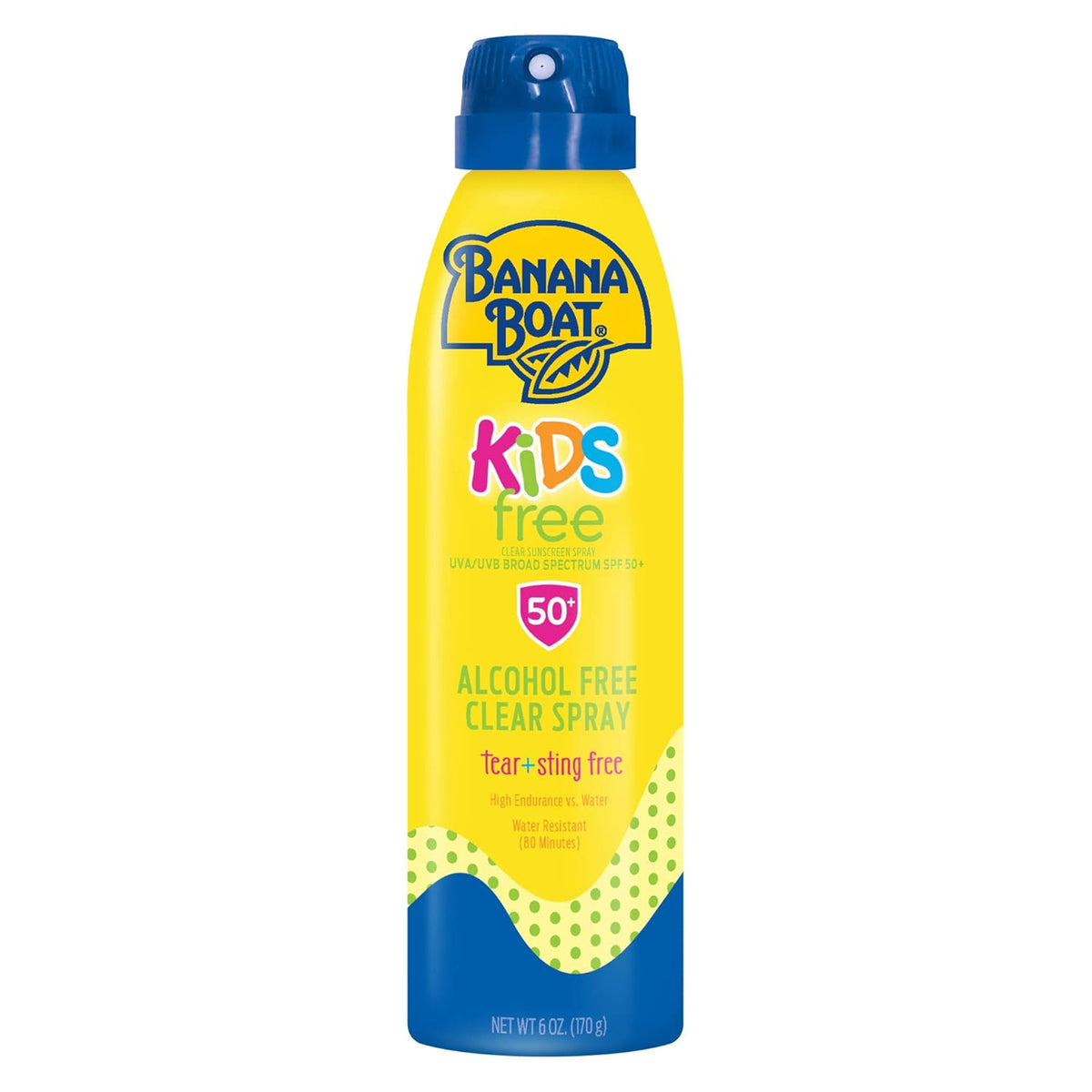 Banana Boat Kids Sport Sunscreen Spray SPF 50 - Oxybenzone & Alcohol Free