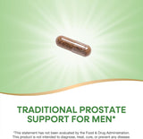 Nature's Way Saw Palmetto Berries, Traditional Prostate Support*, 585 mg per Serving, Non-GMO Project Verified, Vegan, 180 Capsules (Packaging May Vary)