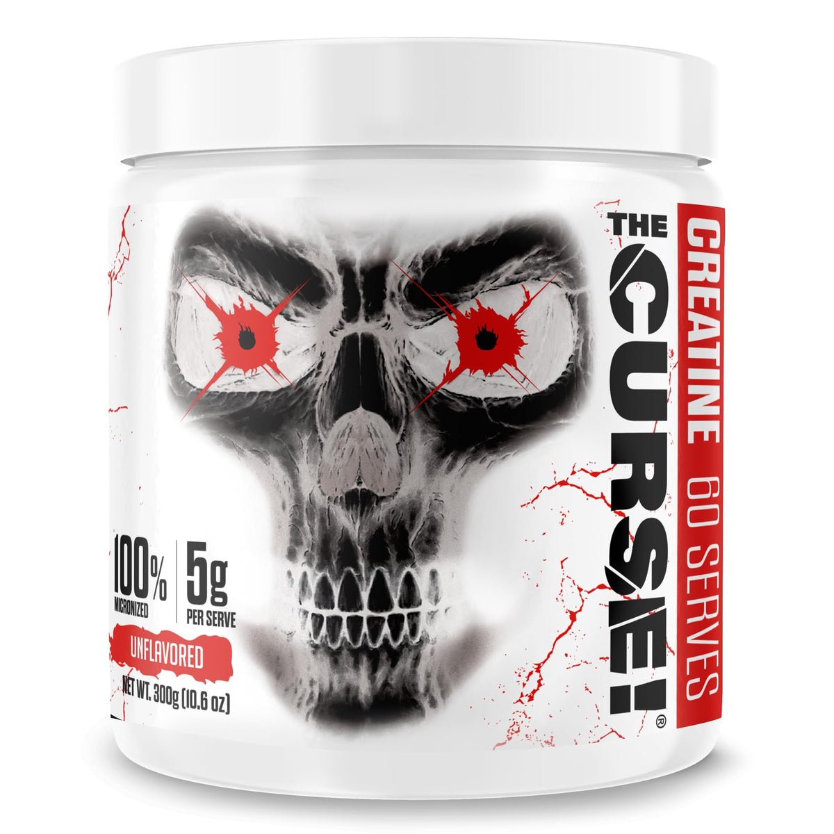 JNX Sports The Curse!® Creatine Powder - Unflavored, 10.6 oz (300 g)