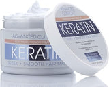 Advanced Clinicals Keratin Hair Mask: Repair & Restore Damaged Hair (12oz)