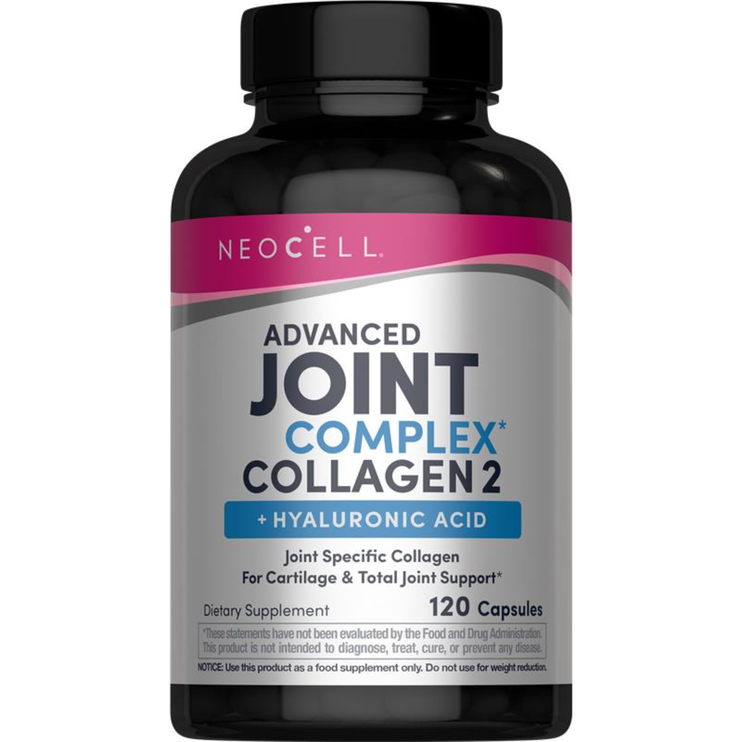 Neocell Collagen Type II for Joint Health & Cartilage Support - 120 Capsules