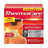 ThermaCare Advanced Neck Pain Therapy HeatWraps – 9 Air-Activated Wraps for Neck, Wrist & Shoulder, Up to 16 Hours Relief
