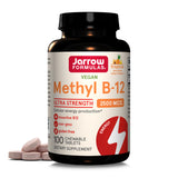 Jarrow Formulas Methyl B12 Tropical Flavor Lozenges - High Potency B12