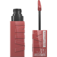 MAYBELLINE New York Super Stay Vinyl Ink Longwear Transfer Proof Gloss Lipstick, 35 CHEEKY