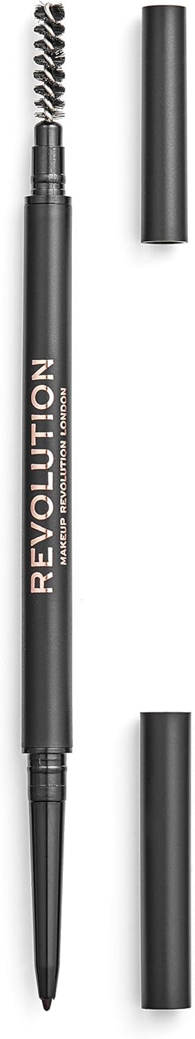 Revolution London Precise Brow Pencil - Dark Brown - Effortless Brow Definition