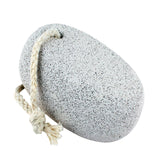 Vega Oval Shaped White Pumice Stone - Natural Exfoliator for Smooth Skin
