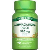 Nature's Truth Ashwagandha Capsules 920mg Non-GMO Gluten Free Stress Relief