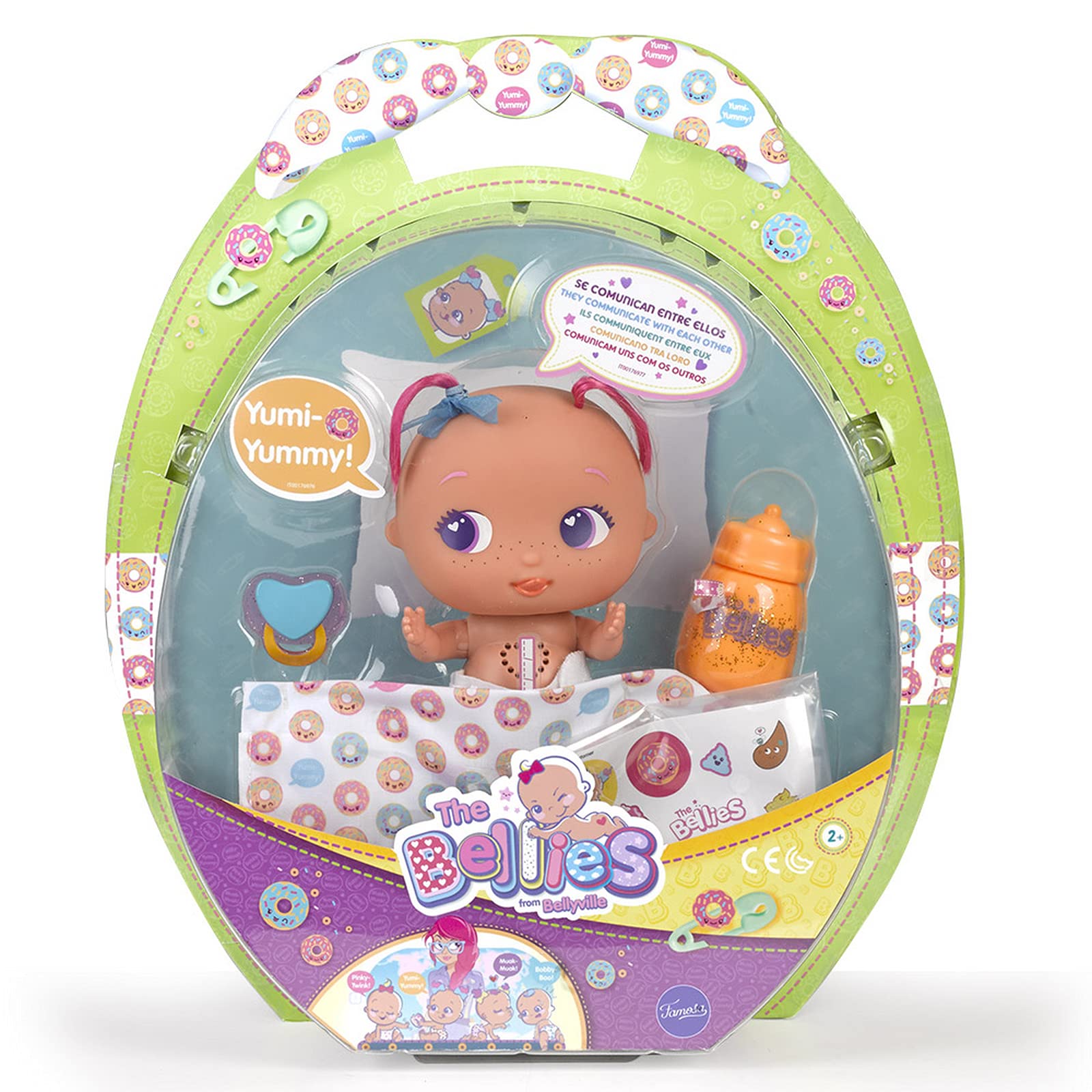 The Bellies From Bellyville Yumi Yummy Multi-Colour Sensory Toy for Kids