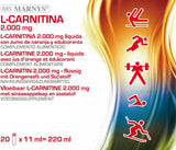 Marnys L-Carnitine Vial Liquid 2000Mg, 20 x 11 ml