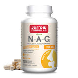 Jarrow Formulas N-Acetyl Glucosamine (NAG) - 700mg, 120 Veggie Capsules for Joint Support