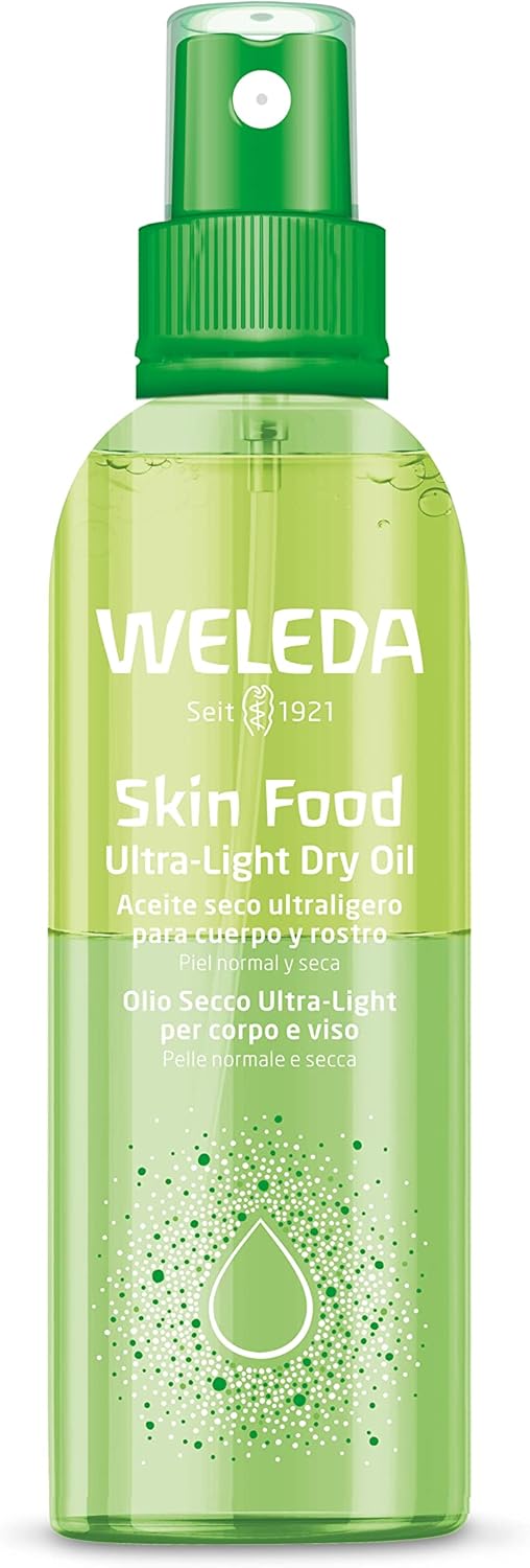 Weleda Skin Food Body Oil: Lightweight Moisturizing Oil (100ml)
