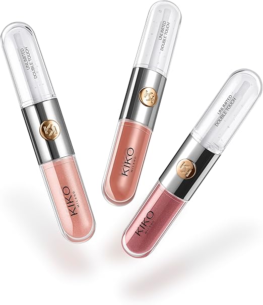 Kiko Milano Unlimited Double Touch Lip Set 01 - 3 Liquid Lipsticks